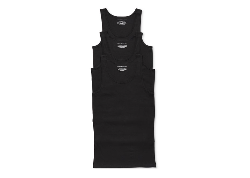 Tommy Hilfiger Men's Classic Tank 3-Pack - 09TTK01Black